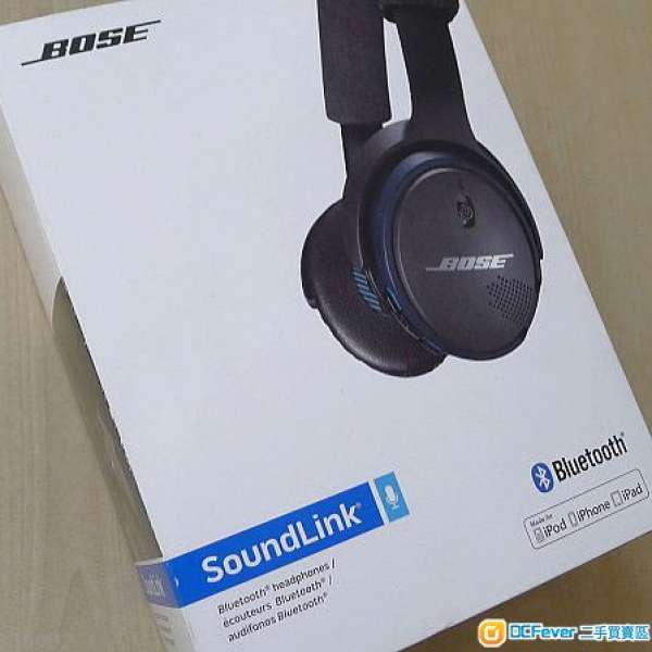 全新 Bose SoundLink Bluetooth headphones 黑色