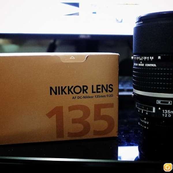 Nikon AF DC-Nikkor 135mm f/2D 90% New (Made in Japan)