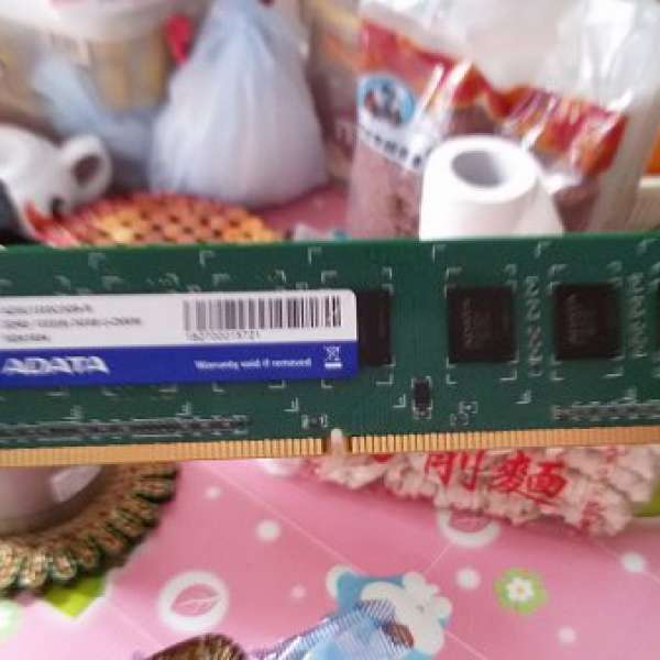 ADATA DDR3 1333 2GB Desktop RAM 共1條