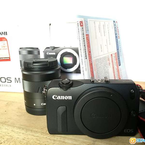Canon EOS M 黑色連 18-55m kit lens
