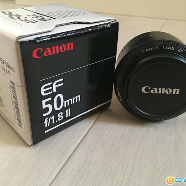 Canon EF 50mm f/1.8 II 50.8 50mm 1.8 行貨 9成5新 屯門灣仔優先