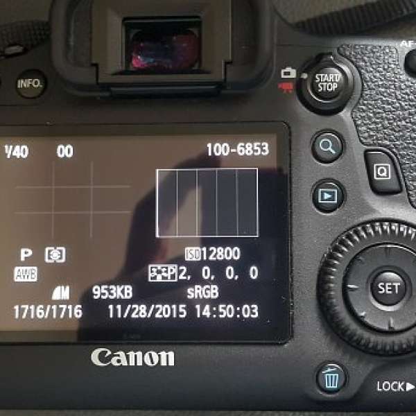 Canon 6D, 行機