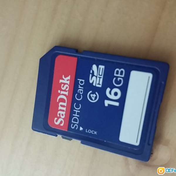 SanDisk SDHC Card 16G 95%新