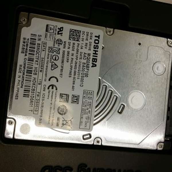 全新Toshiba 2.5寸 1T Hard Disk