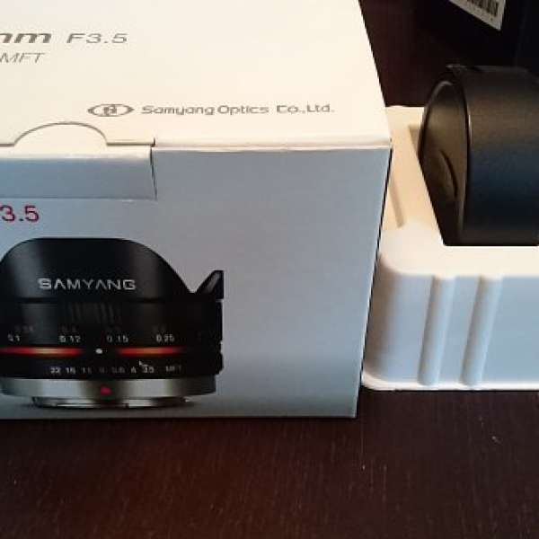 SAMYANG 7.5mm Fisheye lens for M43