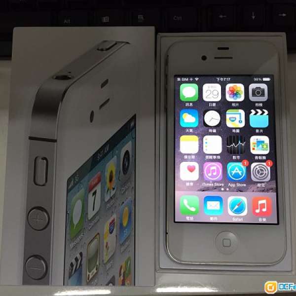 iPhone 4S 16G White 90% new