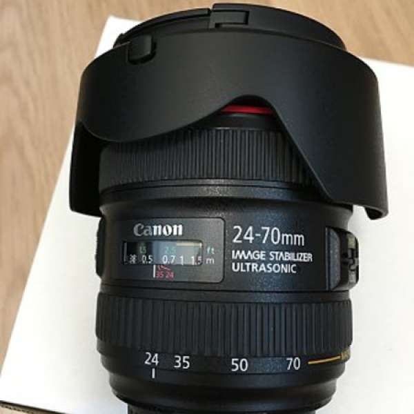 99.99% 新 行貨有保 Canon EF 24-70mm F4 L IS