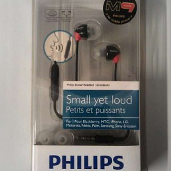 全新 Philips in ear headset 有咪