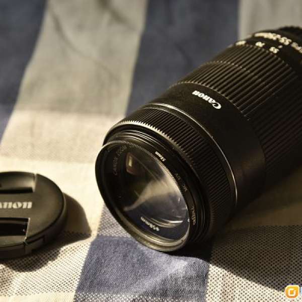 Canon 55-250mm 4-5.6 STM 95%新