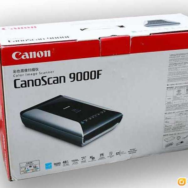全新未開盒canon 9000F 高級Scanner