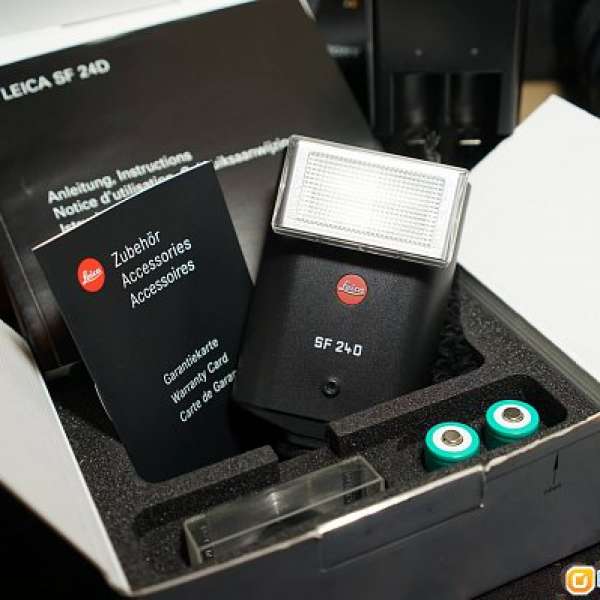 99 % new Leica Flash SF24D full box set for m3 m4 m5 m6 m7 m8 m9 m240