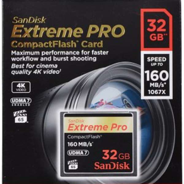Extreme PRO Compactflash Card 32GB