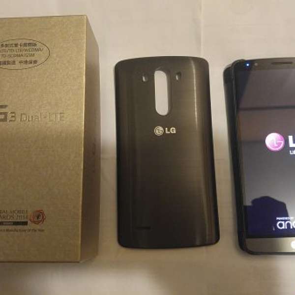 80%新 LG G3 D858 32GB香港行貨，雙卡版
