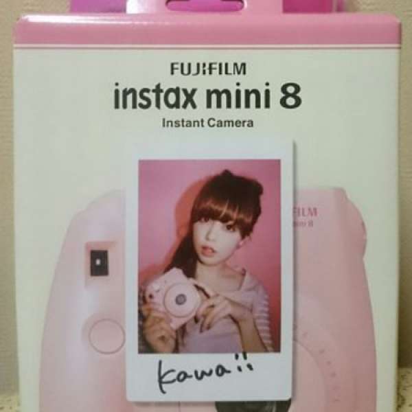【全新】富士 Fujifilm Instax Minn 8 即影即有相機 連袋 粉色