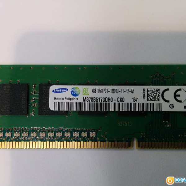 DDR3 4GB PC3-12800U DIMM Desktop RAM Samsung