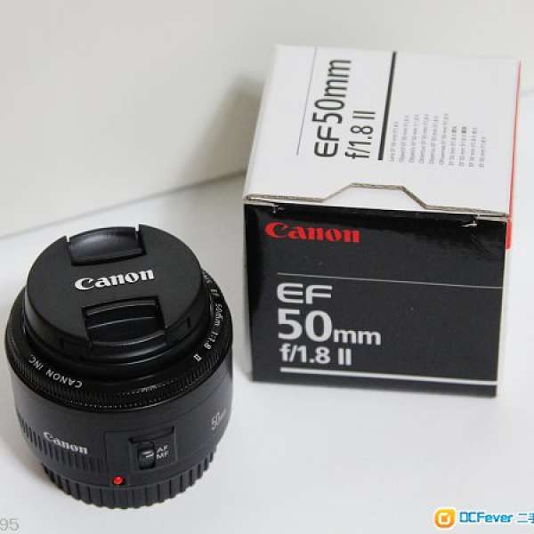 Canon EF 50mm F1.8 II 大光圈定焦鏡