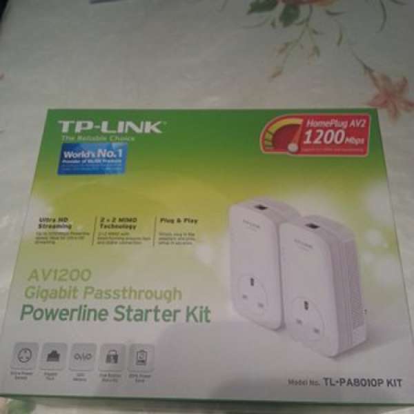 TP-LINK AV1200 Powerline Starter Kit