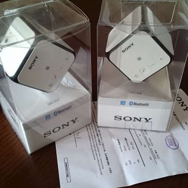 95%新 Sony SRS-X11 藍牙喇叭兩隻