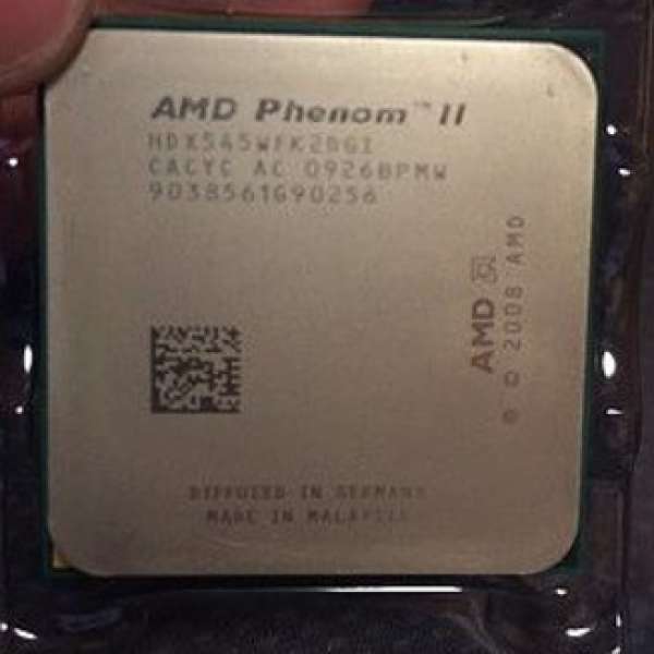 AM3 AMD Phenom II X2 545 開核變B45 有L3