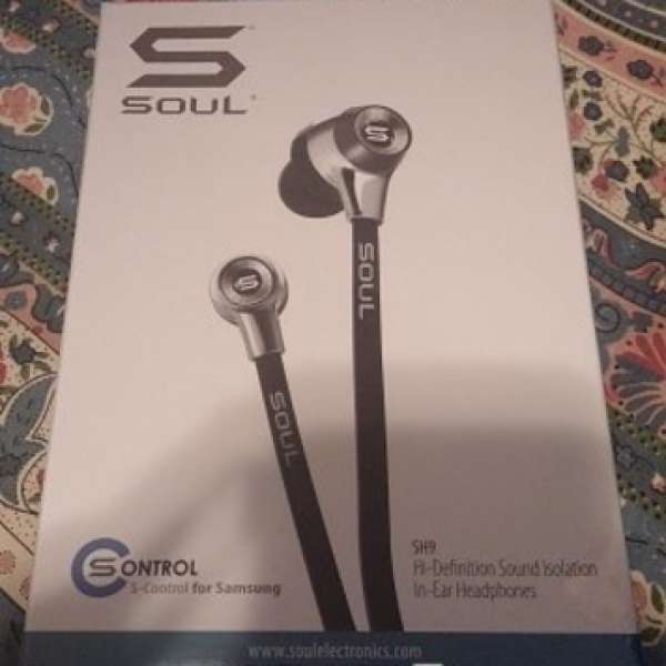 全新未開盒 Soul SL9BLK (美國版) 耳機