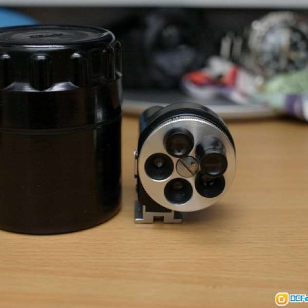 俄製 Turret universal viewfinder 觀景器 (28mm, 35mm, 50mm, 85mm, 135mm格線)
