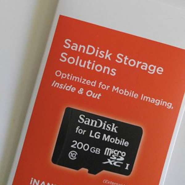 100% 全新 Sandisk 200GB Micro SDXC Card 記憶卡