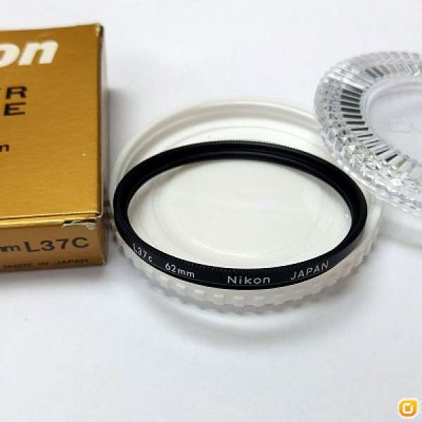 Nikon 62mm L37c filter & Soft filter