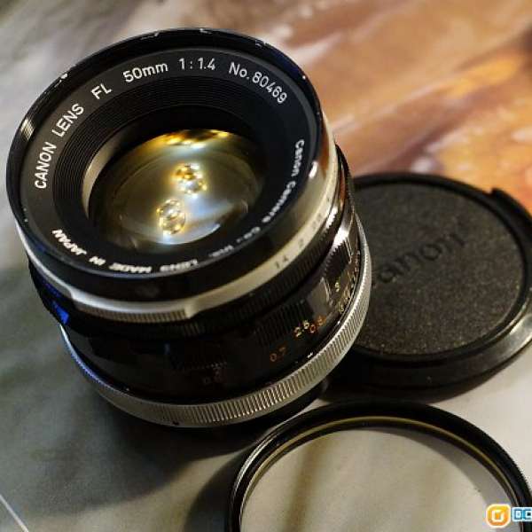Canon Lens FL 50mm F1.4 - 一個時代的標準鏡