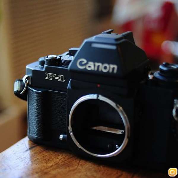 Canon New F-1 AE測光頭 連 原廠相機帶