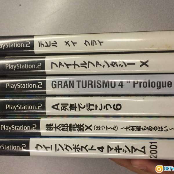 Ps2 games 平讓 六款