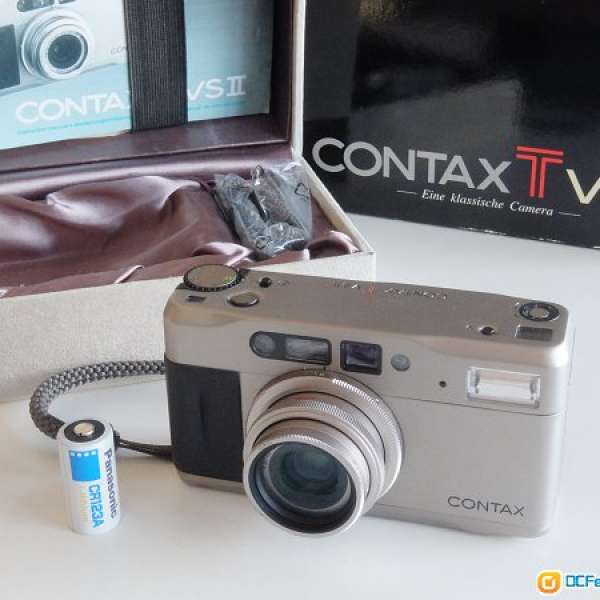 Contax TVS II 35mm Point & Shoot Film Camera with Box