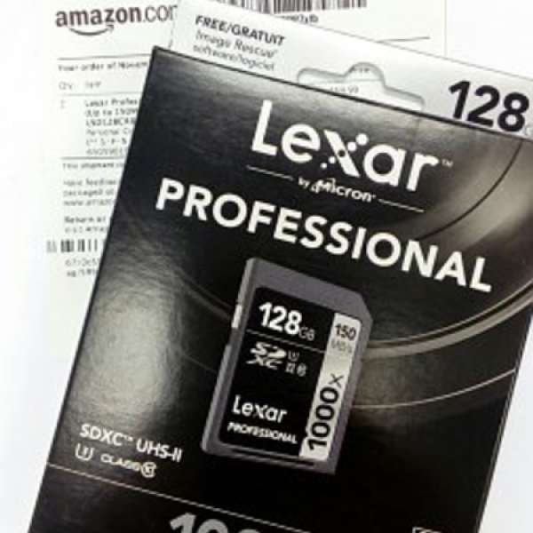 Lexar Professional 1000X 128G SDXC 卡