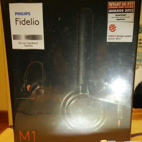 全新 飛利浦 Philips Fidelio M1 耳筒耳機 Headphone Earphone 黑色