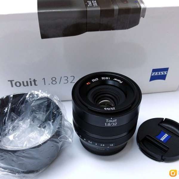 Zeiss Touit 32mm F1.8 for Fujifilm X-mount 行貨超新淨有保