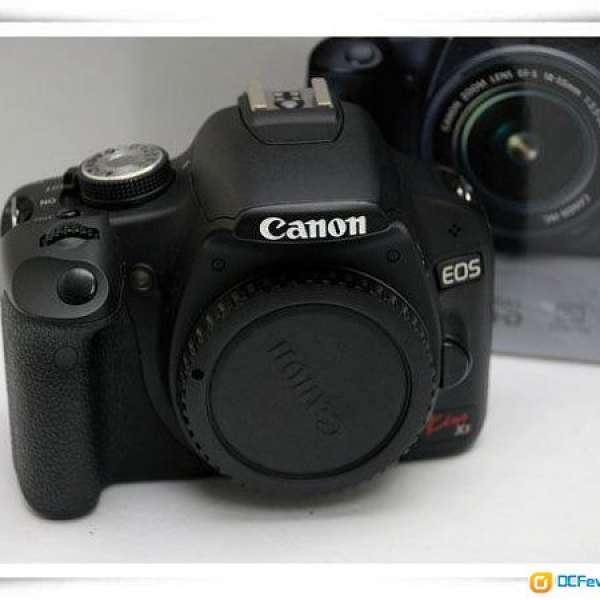 100%全新Canon EOS Kiss X3 kit 18-55mm (殘盒但配件全新全齊)