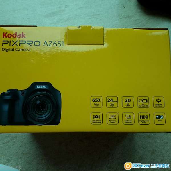 全新Kodak PixPro AZ651 黑色 行貨