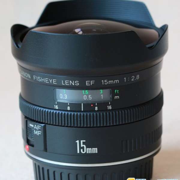 Canon EF 15mm F2.8 Fisheye 行貨 日本製