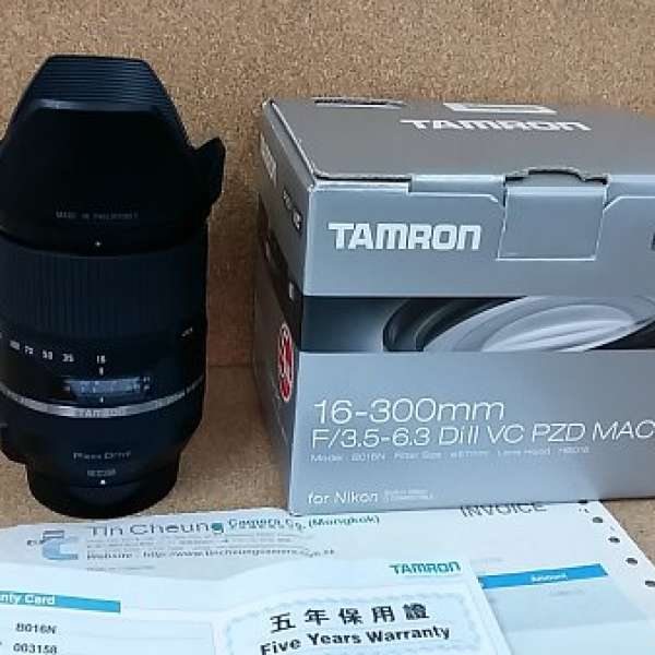 Tamron AF16-300mm（尚有3年幾保用）