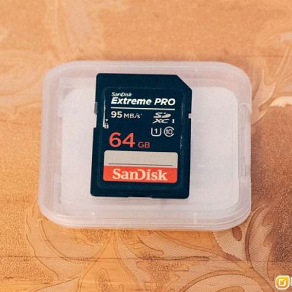 90% 新 SanDisk Extreme PRO SD Card 64GB 95MB/s