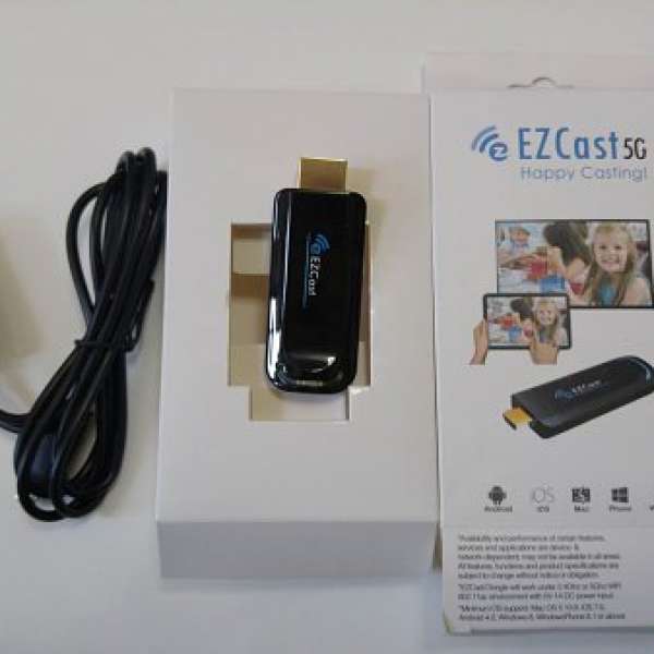 EZCast 5G wifi 無線投影電視棒