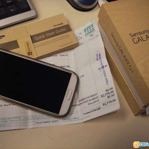 Samsung s4 I9500 3G 16GB 白色