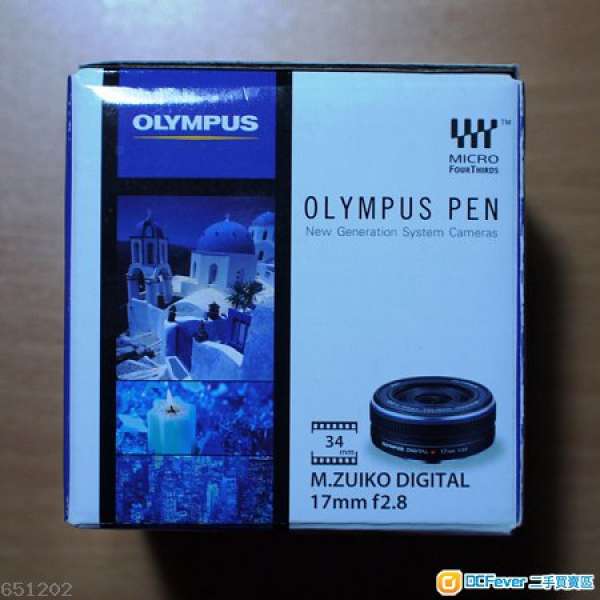 OLYMPUS PEN 17mm F2.8