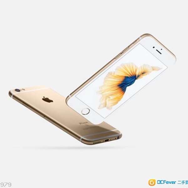 99%新港行iphone6s plus金色64G全新配件