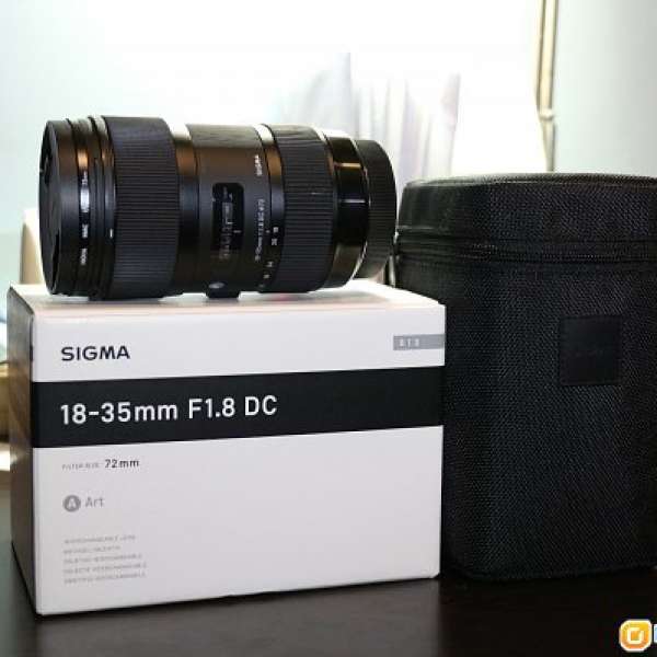 Sigma 18-35mm F1.8 DC HSM (Art) for Canon