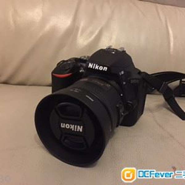 Nikon D5500 Body + Nikon DX 35 1.8 Len
