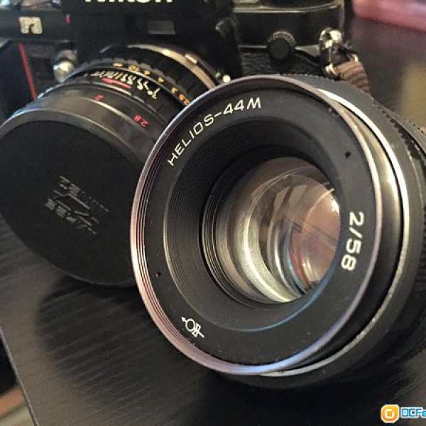 Nikon F3 菲林相機 135mm film camera + Helios 44-3 58MM F2
