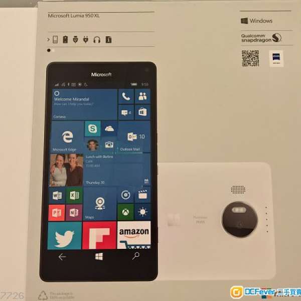 Microsoft Lumia 950XL (全新-白色) $4100