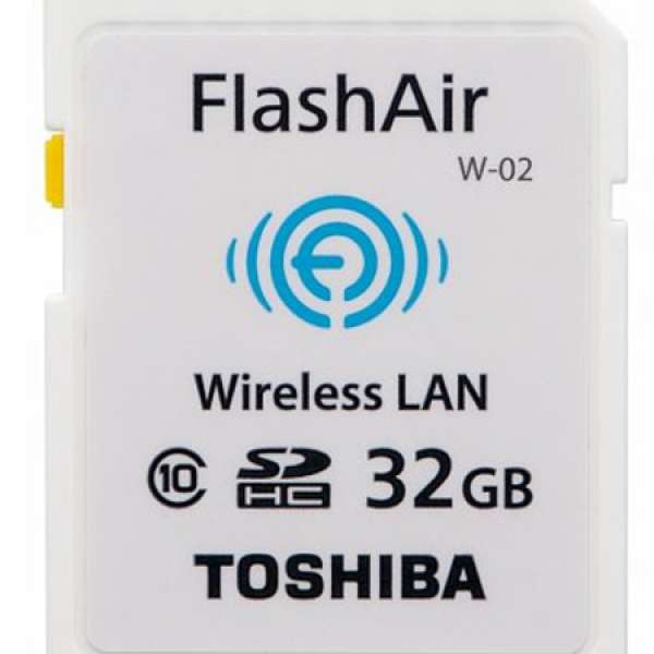 TOSHIBA FlashAir SDHC CL10 32GB (W-03) Wifi