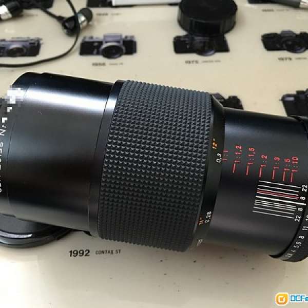 90-95% new Contax 60mm f/2.8 S-Planar 1:1 Macro AEG Lens