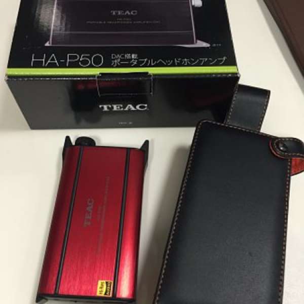 TEAC HA-P50-R 二手 日本 水貨 送保護袋 NW-ZX1 NW-ZX2 HA-P90